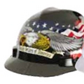 MSA's Freedom Hard Hat- American Eagle Design